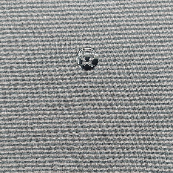 Lululemon v neck striped shirt - Picture 3 of 4